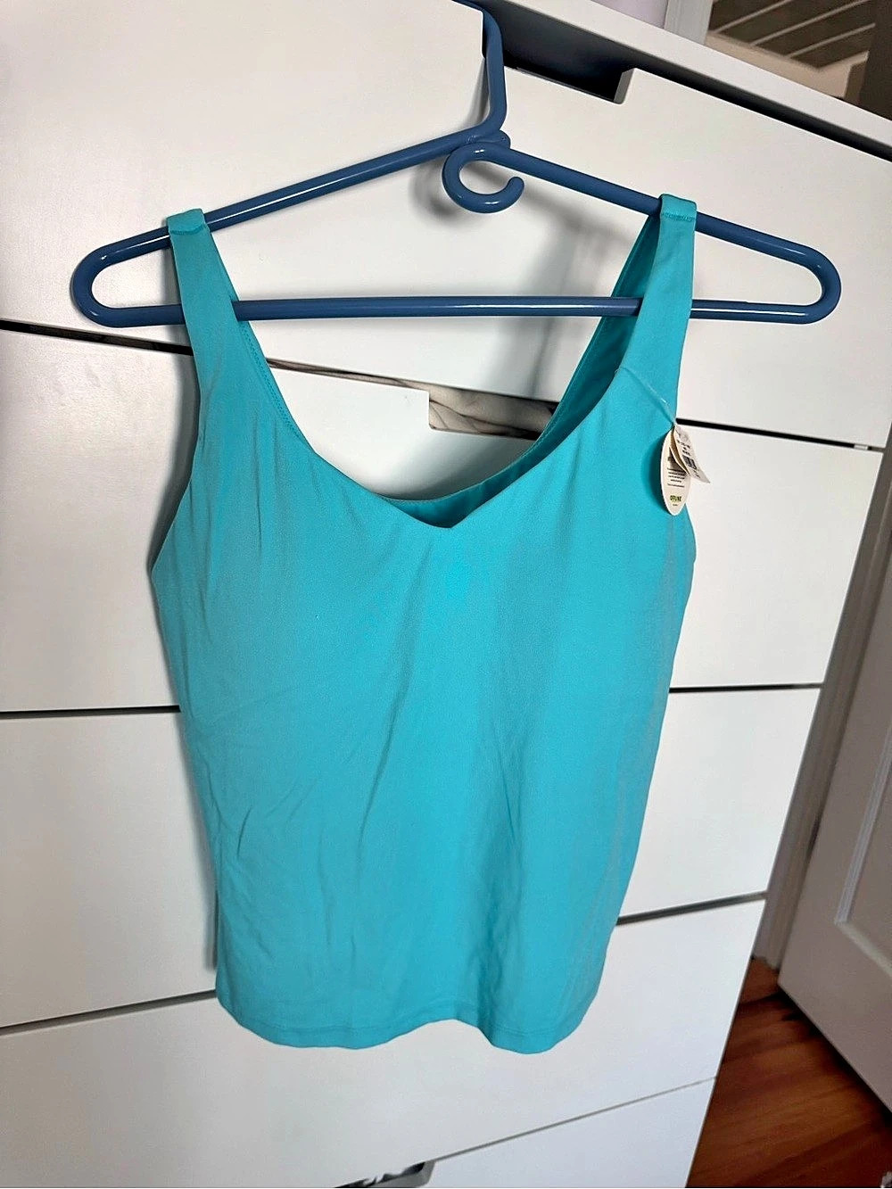 Offline by Aerie Real Me Low Key Tank Top Blue L